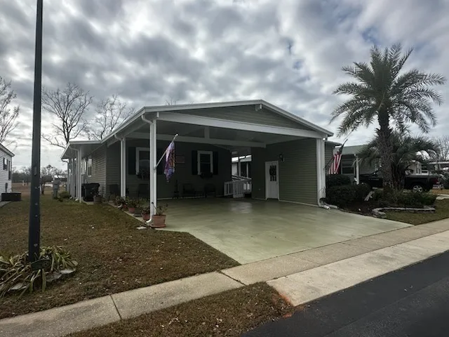 Jacobsen Manufactured Home, lakefront manufactured home community haines city, fire pit, Polk County, manufactured homes for 